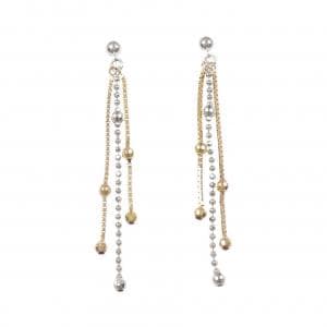 【新品】K18スリーカラー ピアス