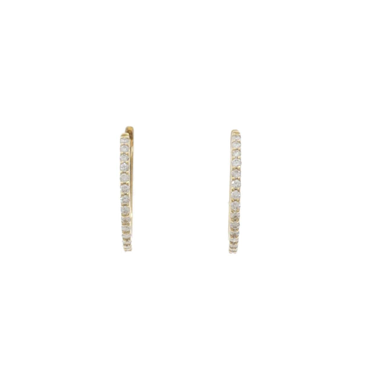 【リメイク】K18YG ダイヤモンド ピアス 0.30CT
