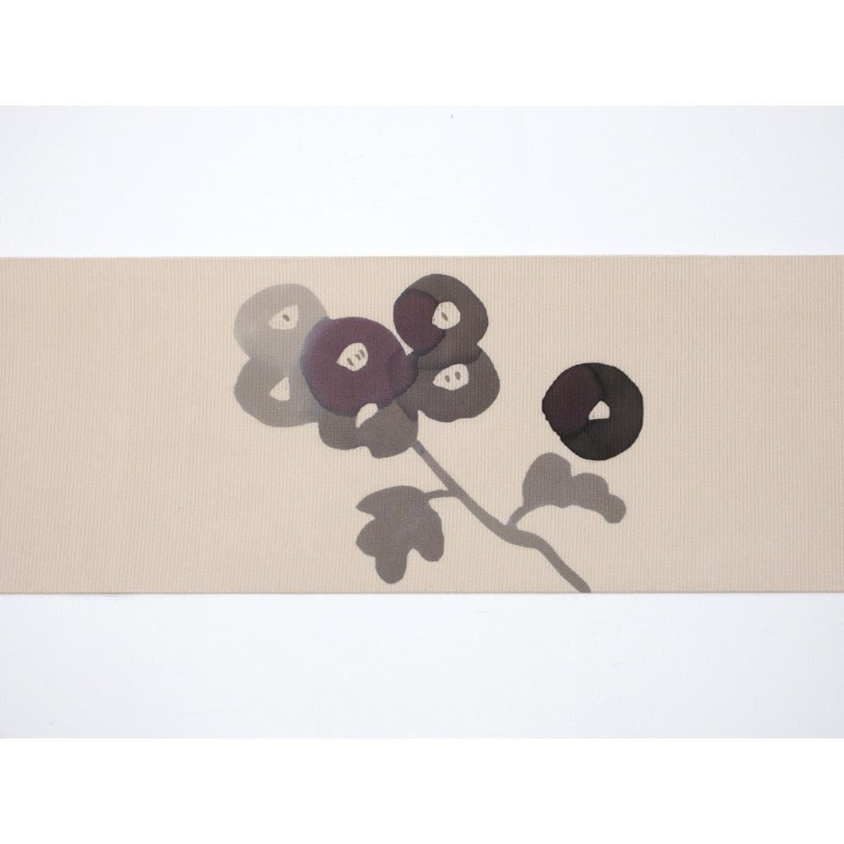 夏名古屋帯　絽織染帯　臈纈染【高久空木】