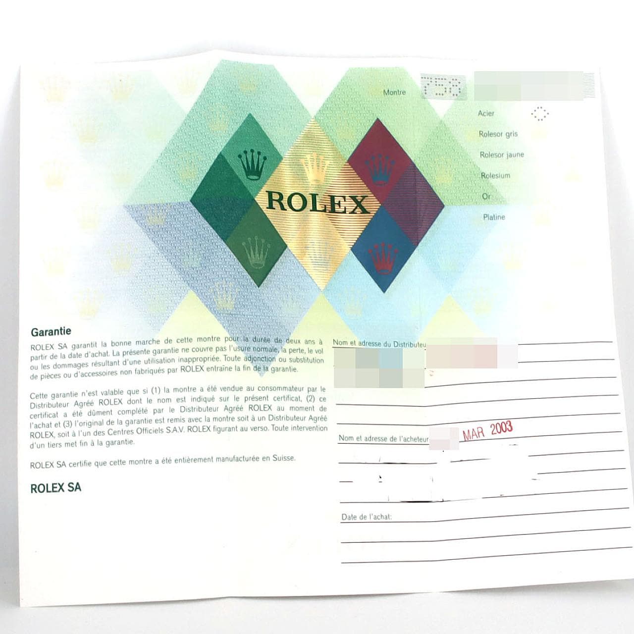 ロレックス エアキング 14010M SS 自動巻 Y番