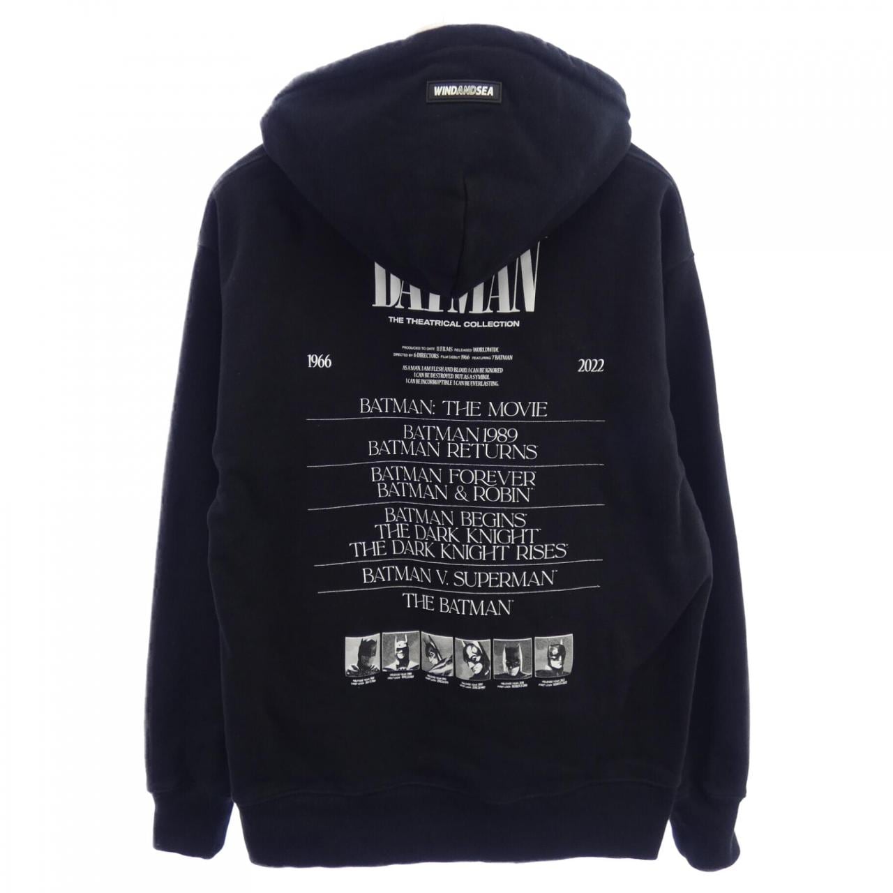 ウィンダンシー WINDANDSEA BATMAN パーカー