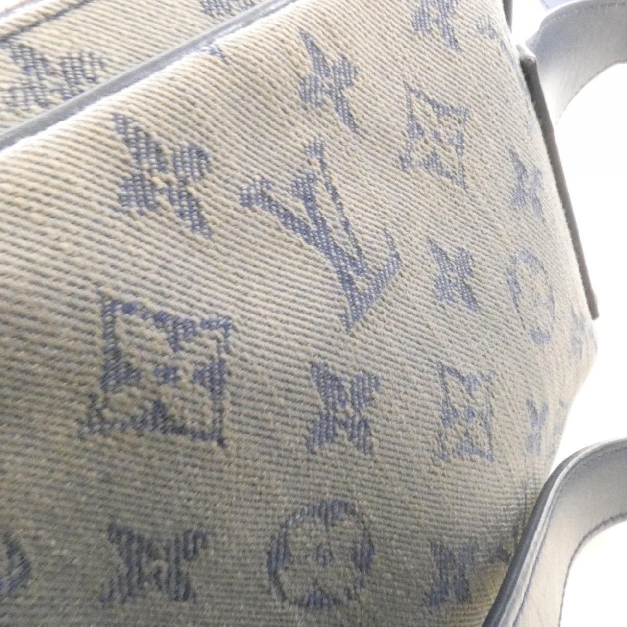 ルイヴィトン モノグラム デニム バムバッグ アウトドア M44741 ショルダーバッグ