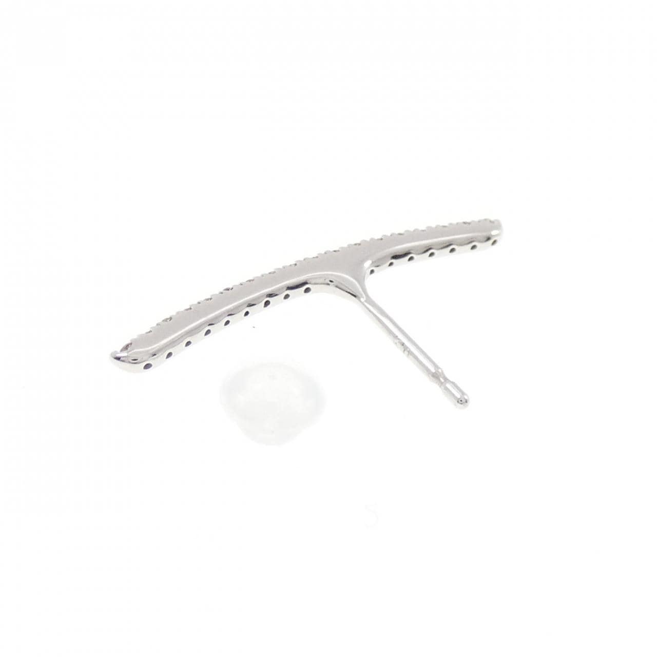 ヒロタカ ダイヤモンド ピアス 0.09CT 片耳