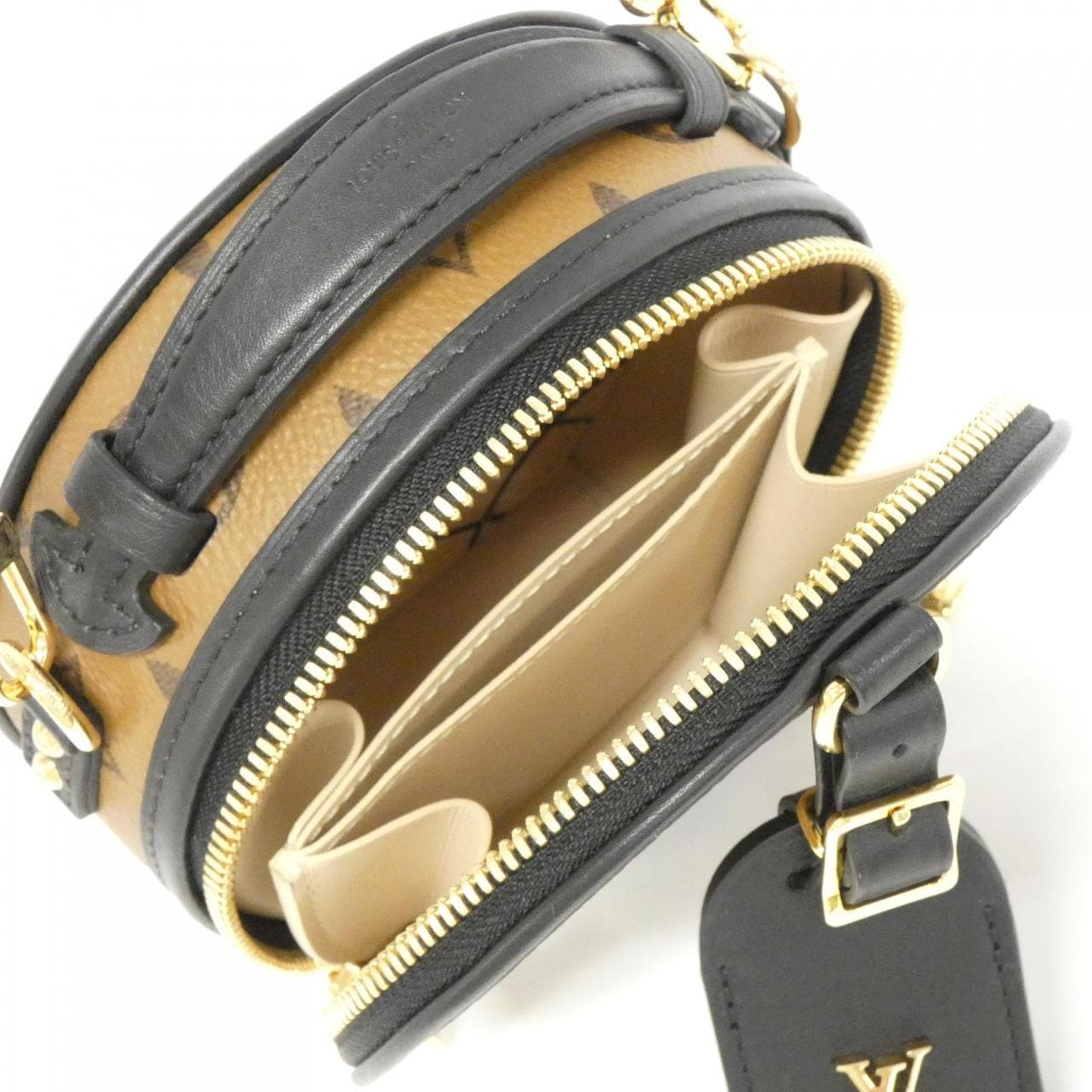 LOUIS VUITTON Monogram Reverse Mini Boite Chapeau M68276 Shoulder Bag