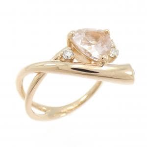 K18PG ベリル リング 1.16CT