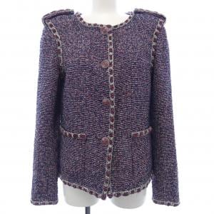 シャネル CHANEL ノーカラージャケット