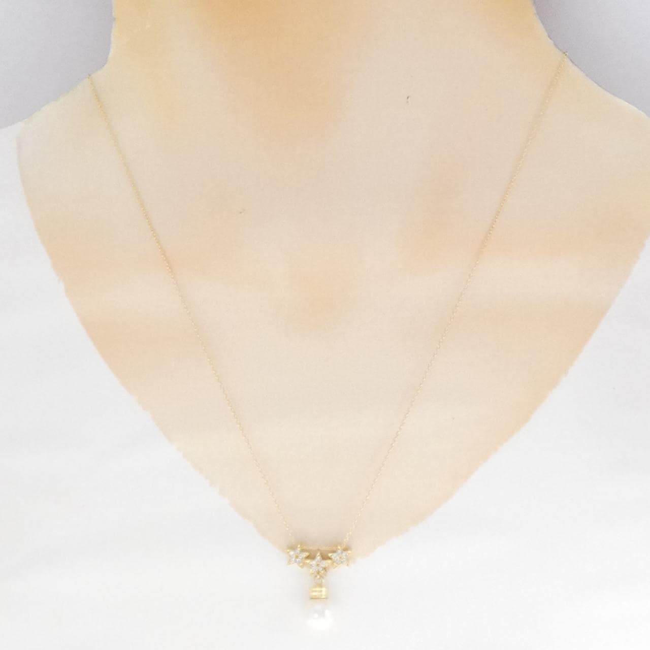 K18YG スター アコヤパール ネックレス 8.4mm