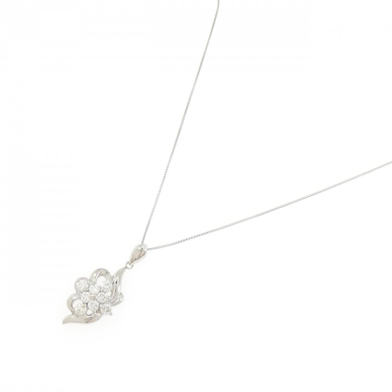 PT900/PT850 ダイヤモンド ネックレス 0.50CT