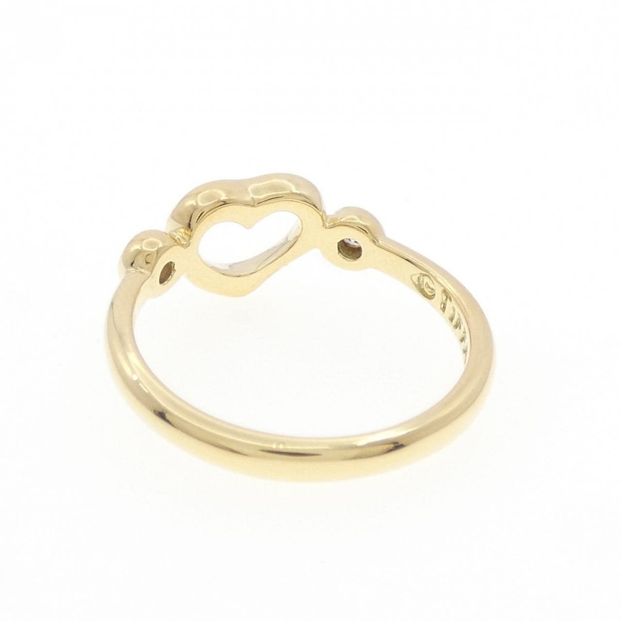 【ヴィンテージ】ティファニー オープンハート リング