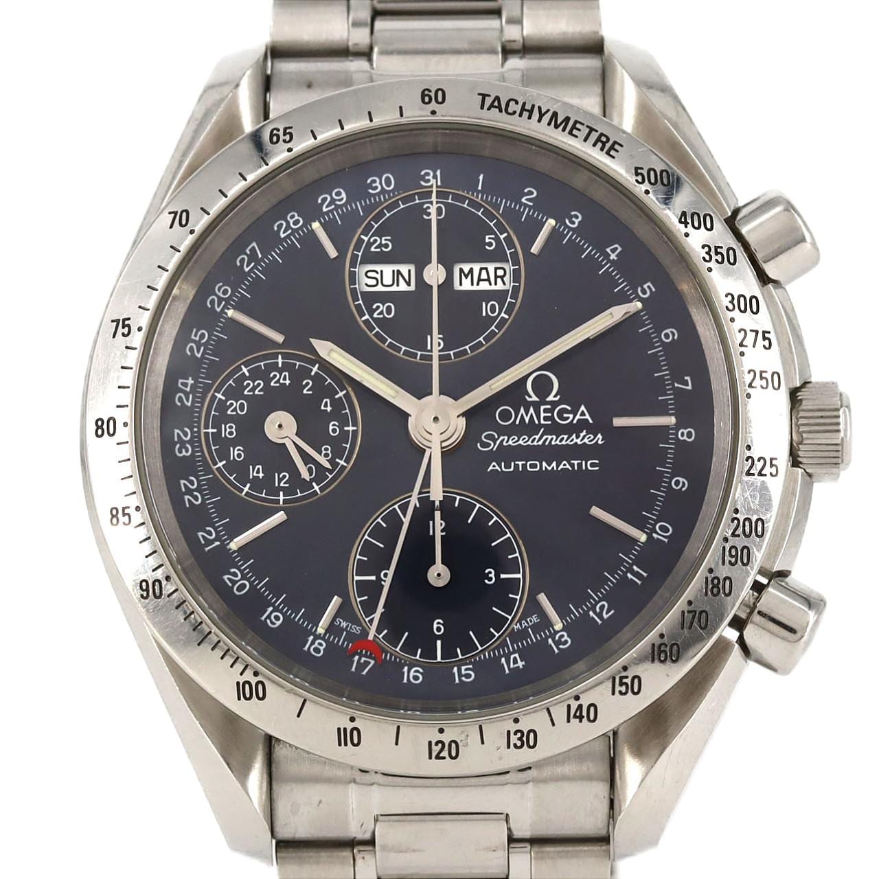 【ノーメンテナンス還元価格】オメガ スピードマスターデイデイト 3521.80 SS 自動巻