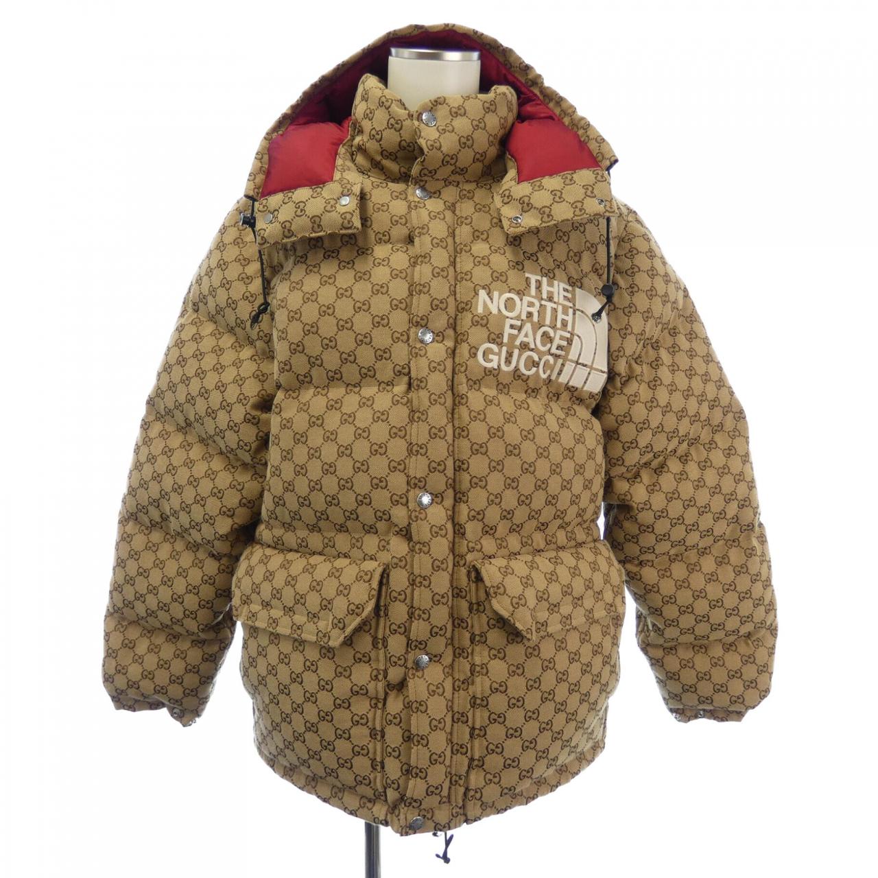 GUCCI×NORTH FACE グッチノースフェイス ダウンジャケット 