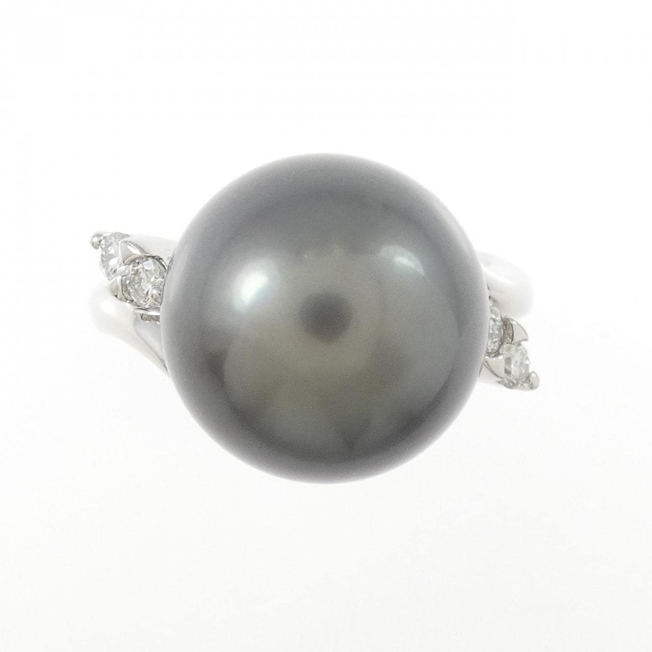 PT900 黒蝶パール リング 12.1mm