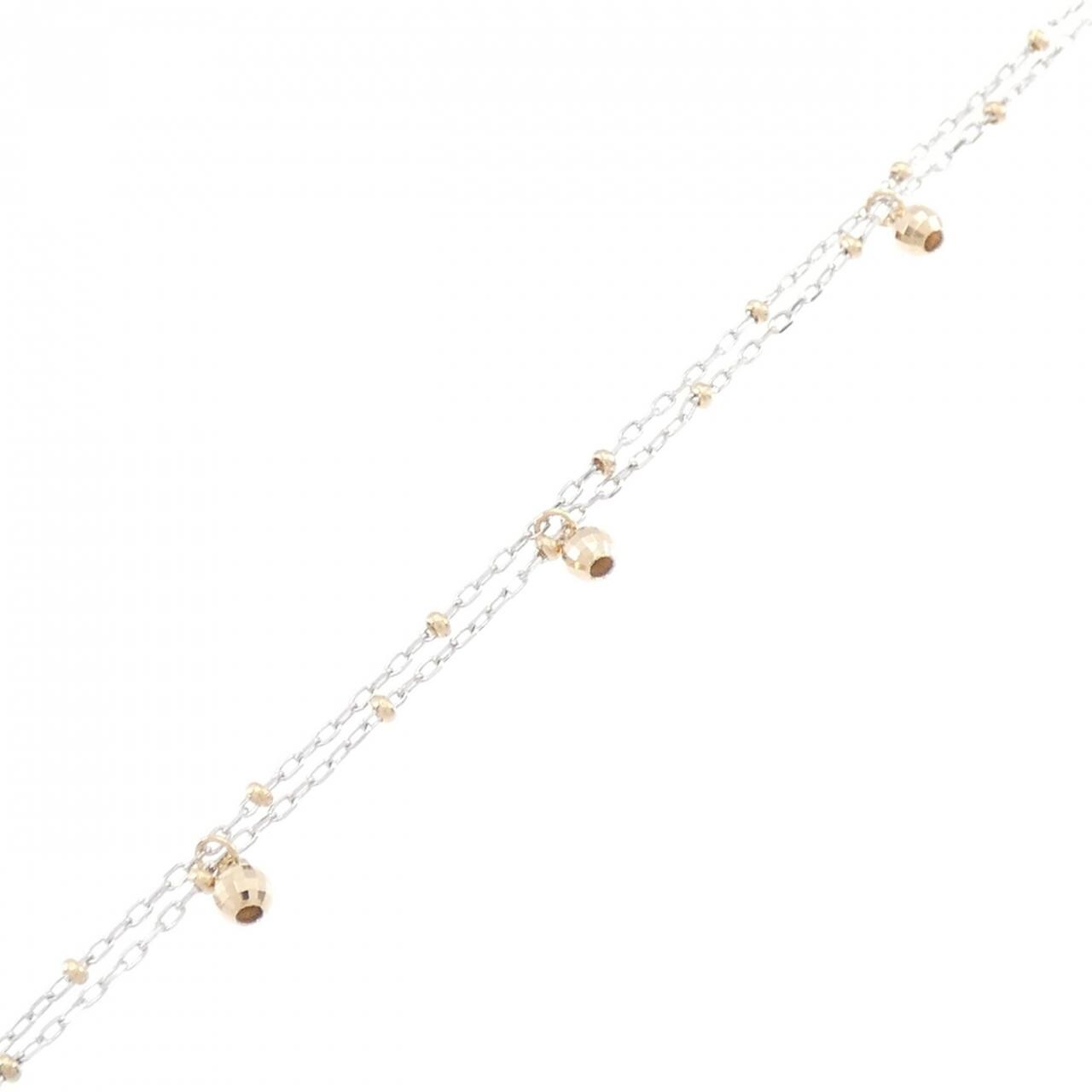 お値下げ中！！K18WG.K18.K18PG 地金ブレスレット 更にお値下げ！K18WG.K18.K18PG 地金ブレスレット