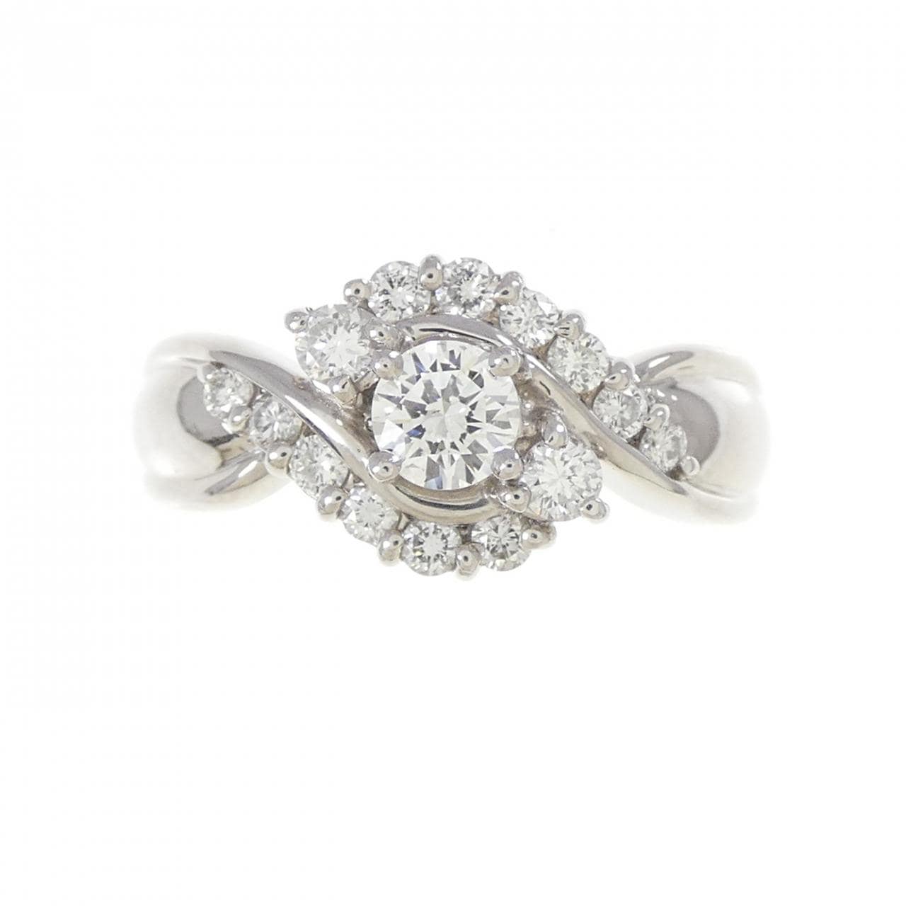 PT900 ダイヤモンド リング 0.24CT