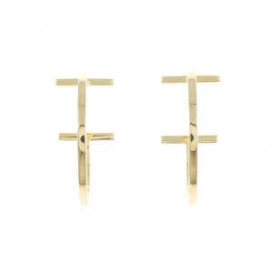 ティファニー Tワイヤー フープ ミディアム ピアス