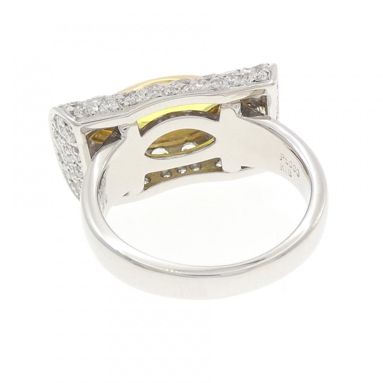 PT900/K18YG サファイヤ リング 1.50CT