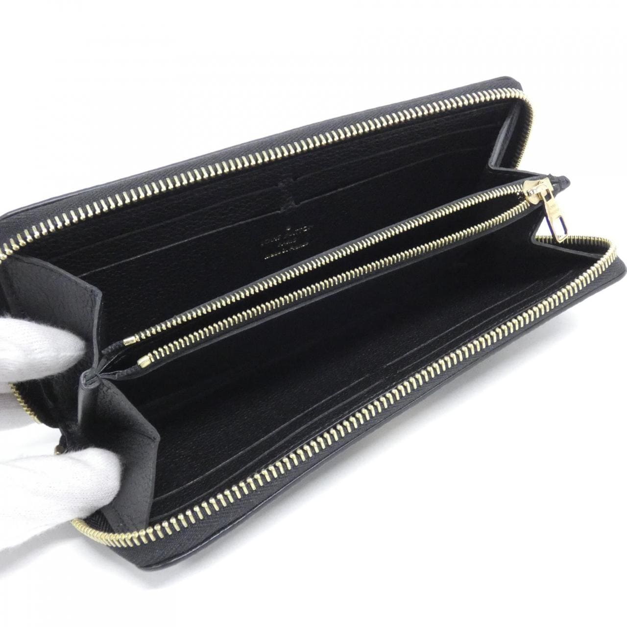 ルイヴィトン バイカラー モノグラム アンプラント ポルトフォイユ クレマンス M82338 財布