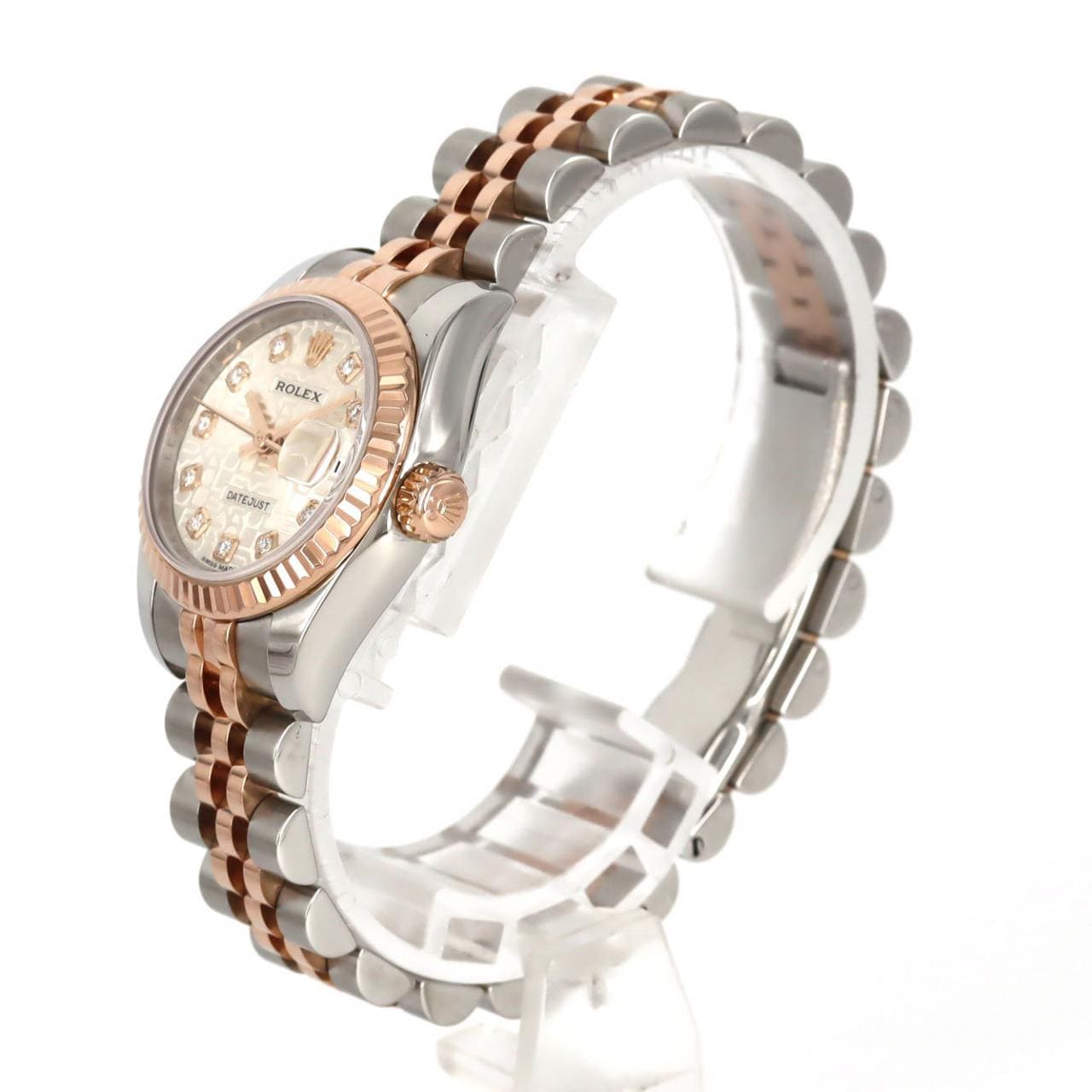 ロレックス デイトジャスト 179171G SSxPG 自動巻 ランダム番