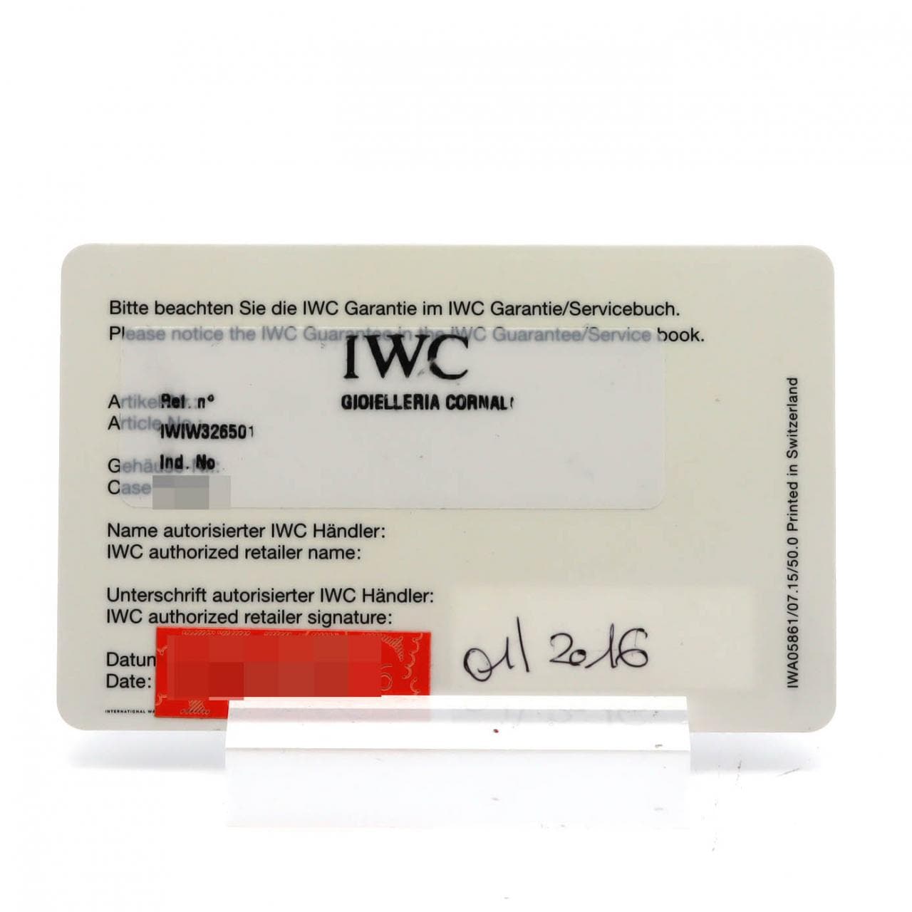 IWC マークXVII IW326501 SS 自動巻