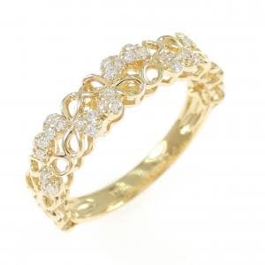 K18YG ダイヤモンド リング 0.14CT
