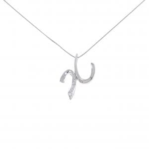 K18WG ダイヤモンド ネックレス 0.09CT