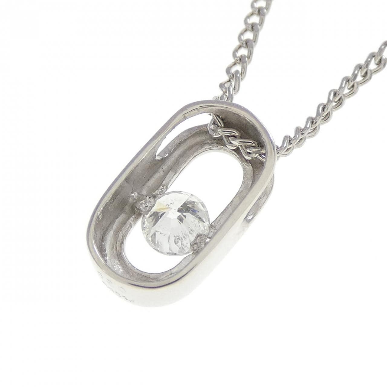 PT900/PT850 Diamond Necklace 0.20CT