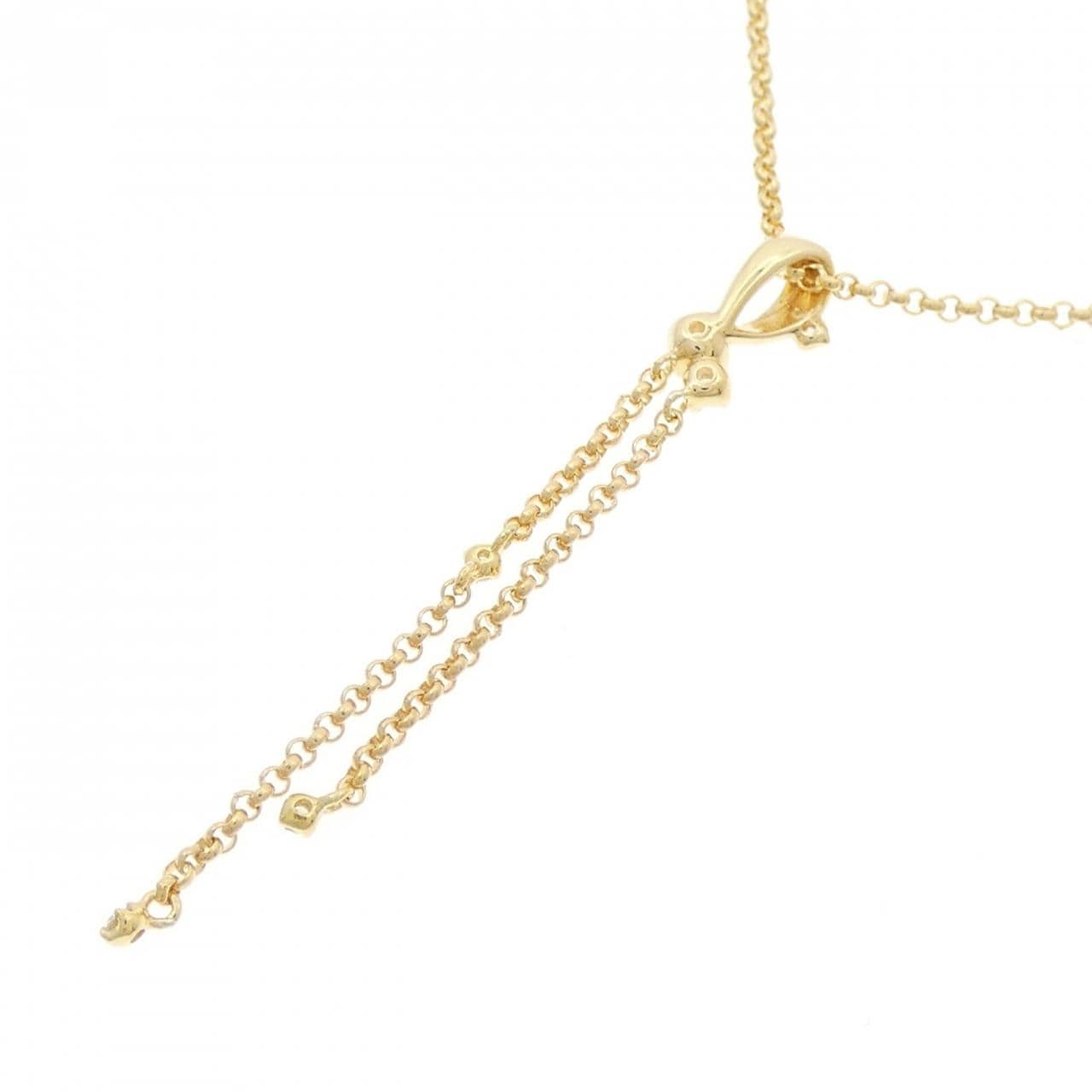 K18YG ダイヤモンド ネックレス 0.07CT
