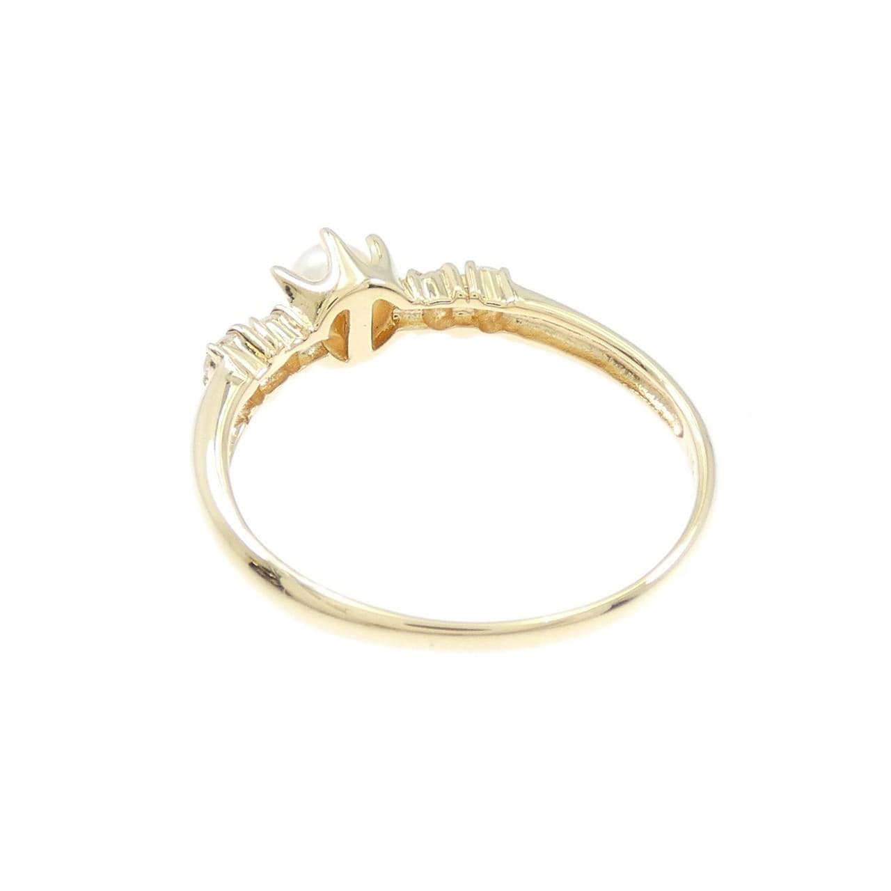 K18YG アコヤパール リング 3.5mm