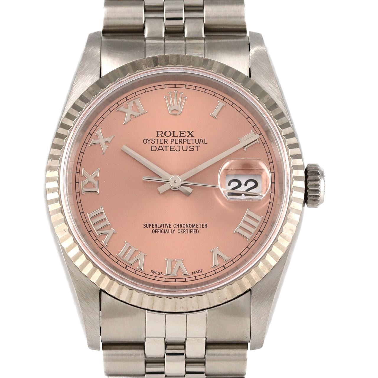 ROLEX Datejust 16234 SSxWG Automatic T number