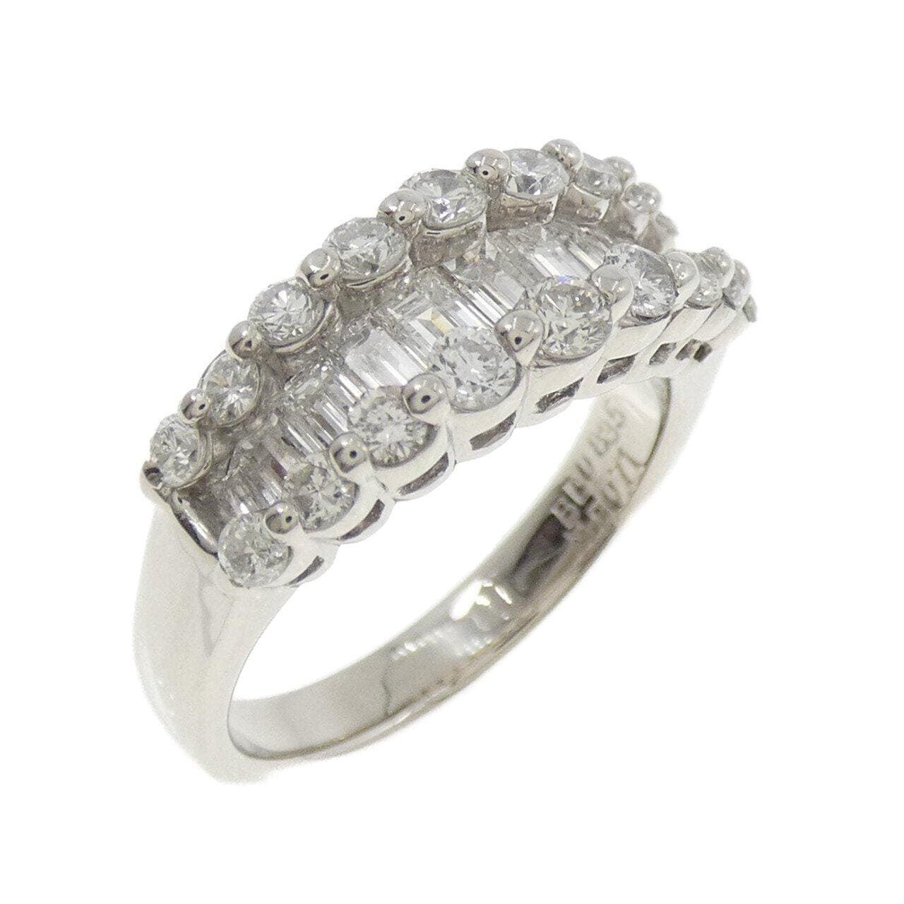 PT900 ダイヤモンド リング 0.835CT