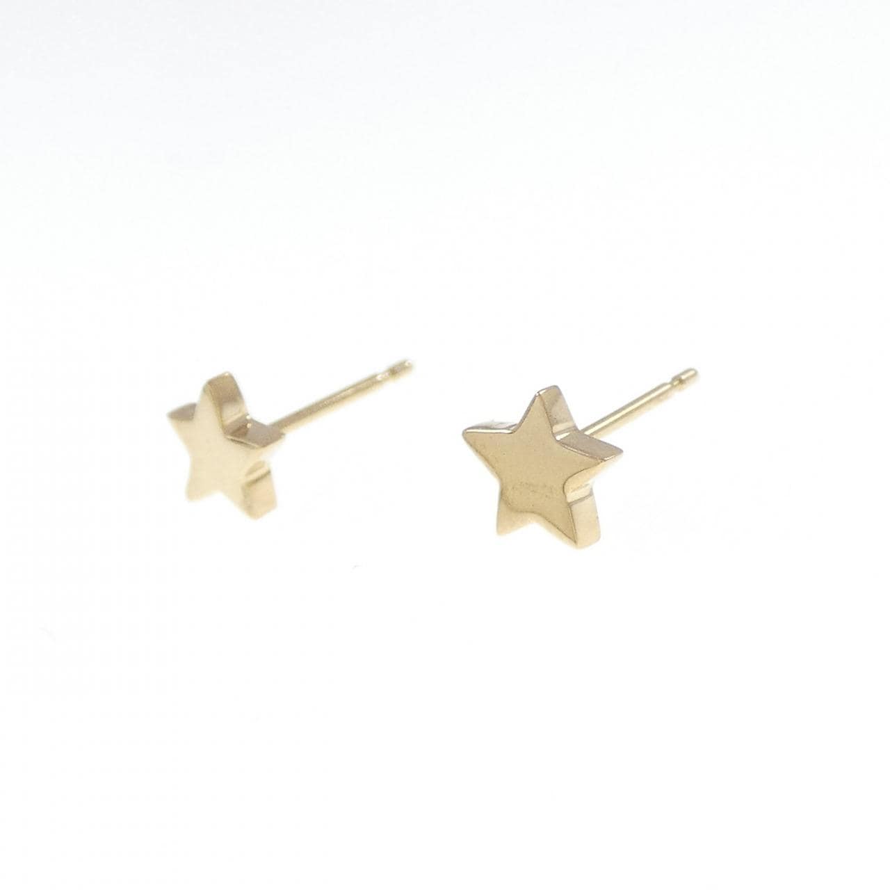 K18YG スター ピアス