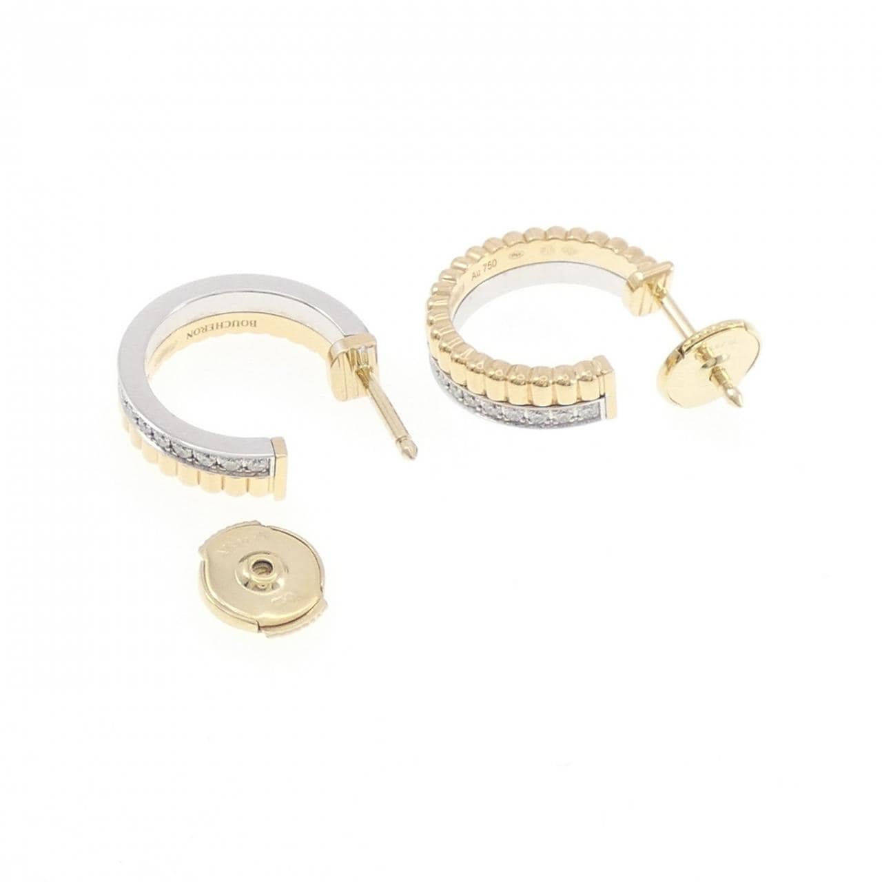 ブシュロン キャトル ラディアント ピアス