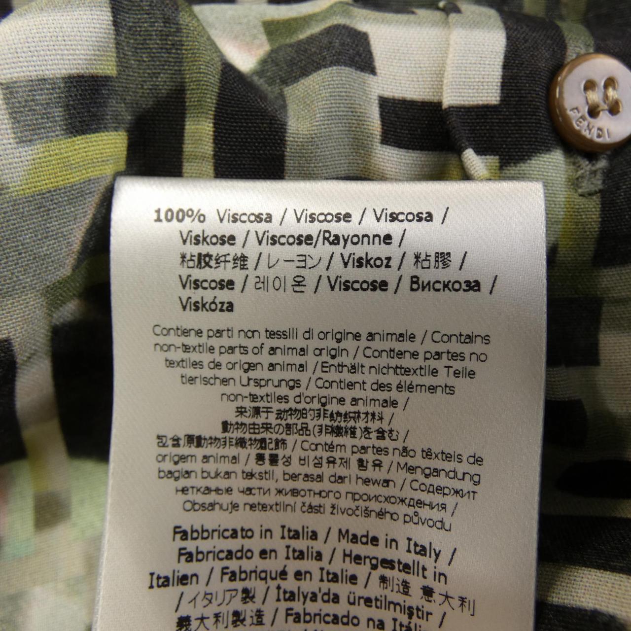 フェンディ FENDI FS0770 ABLK S/Sシャツ