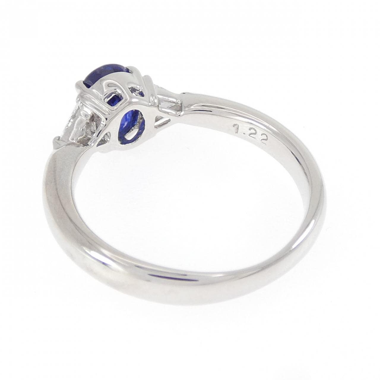 PT900 サファイヤ リング 1.22CT
