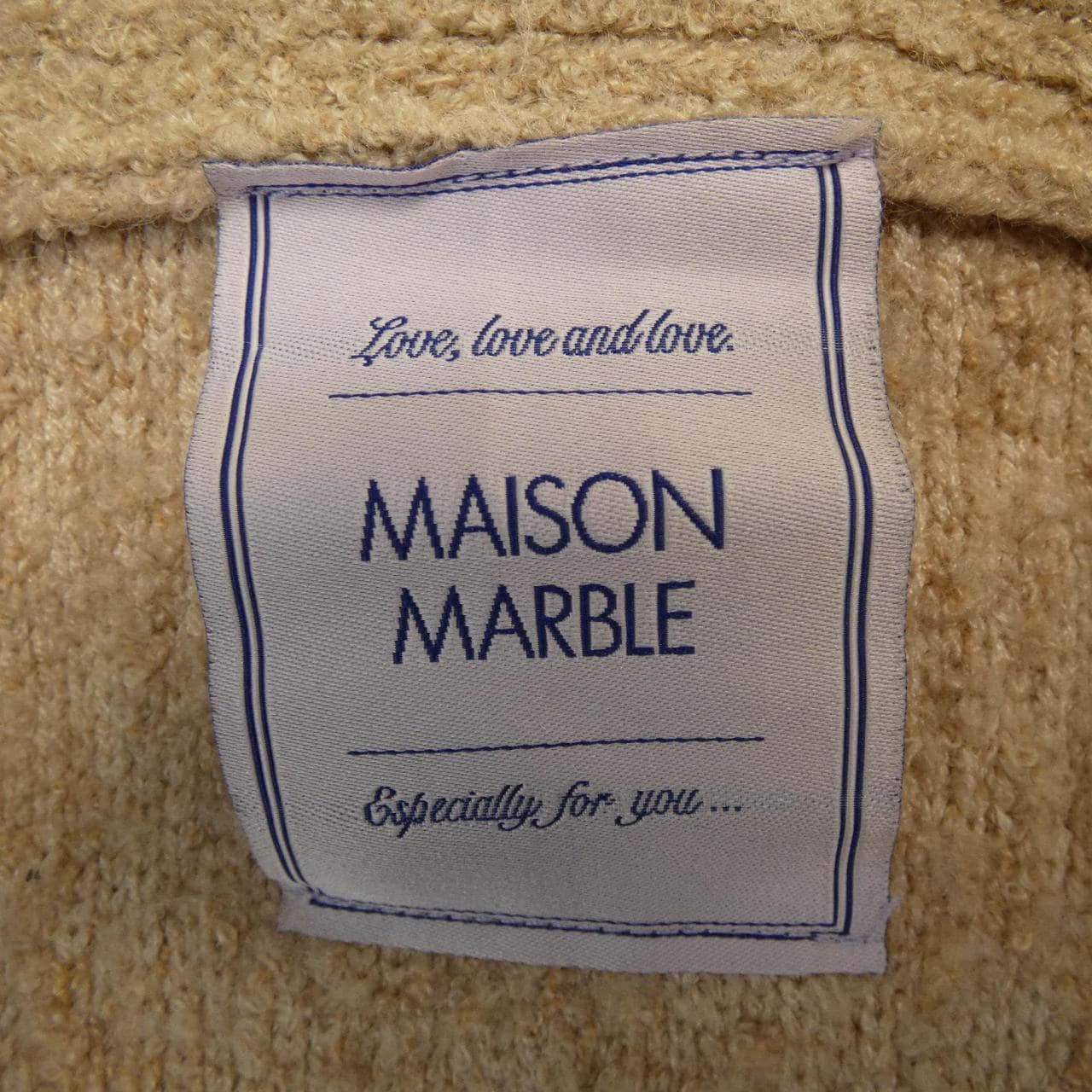 MAISON MARBLE開襟衫