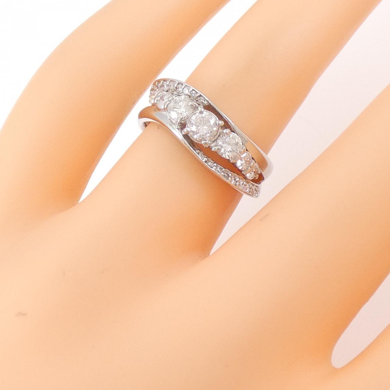 PT ダイヤモンド リング 0.80CT