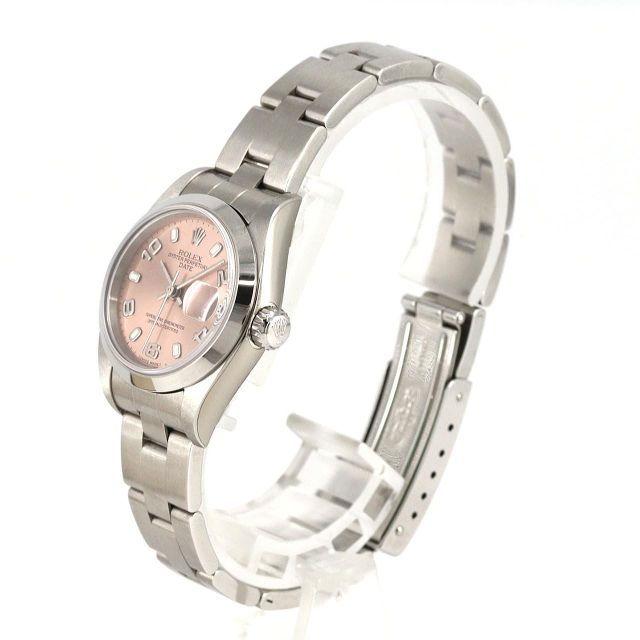 ロレックス オイスターパーペチュアルデイト 79160 SS 自動巻 D番