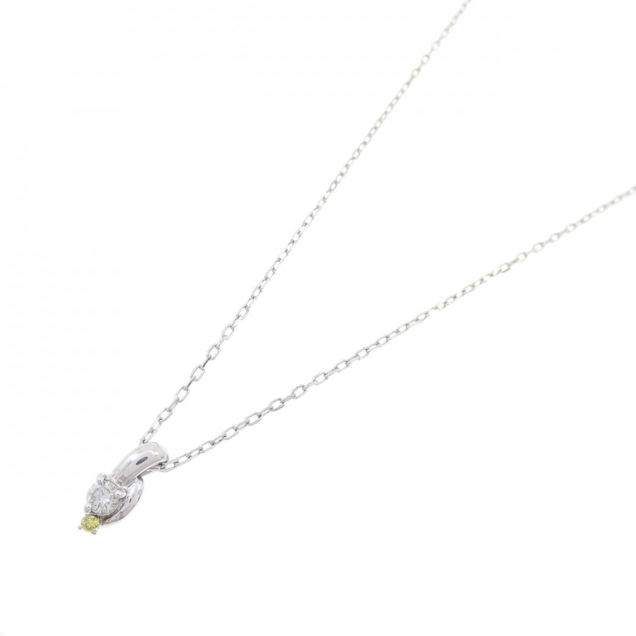 PT ダイヤモンド ネックレス 0.07CT