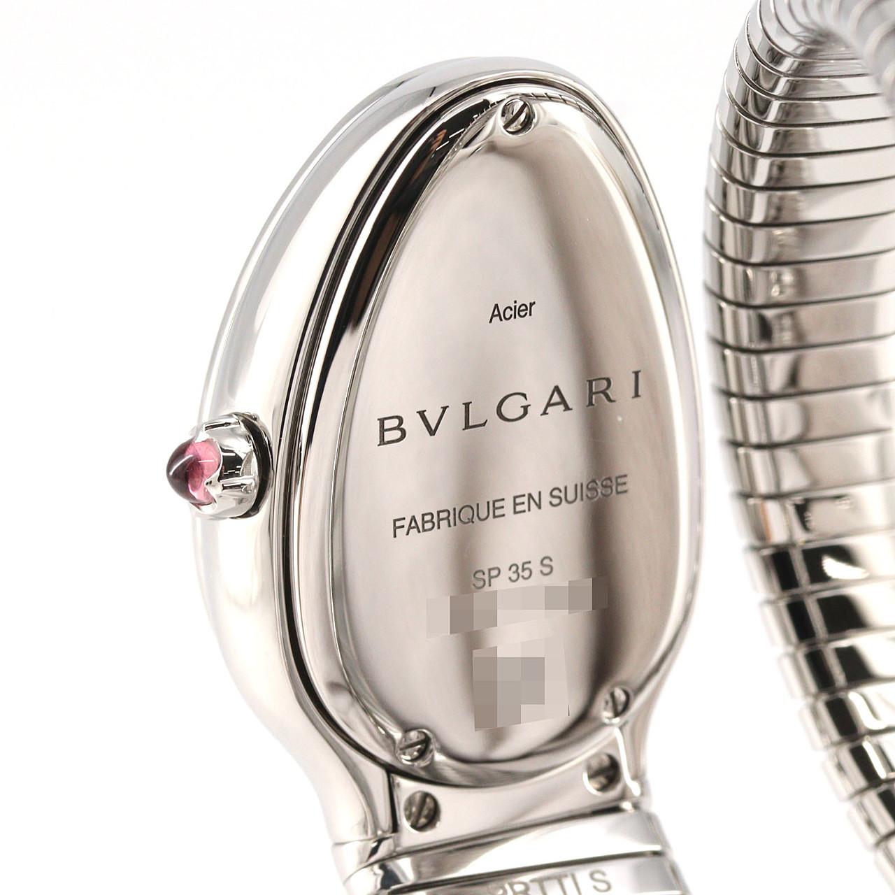 ブルガリ セルペンティトゥボガス Sサイズ SP35S/SP35C6SS.1T/101817 SS クォーツ