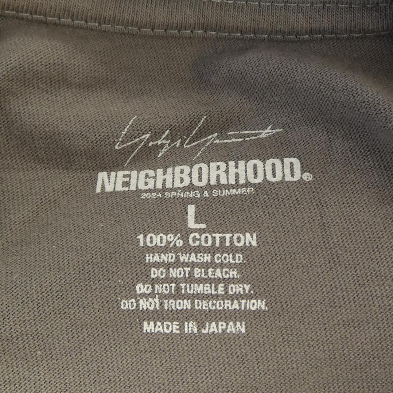 ネイバーフッド NEIGHBORHOOD YOHJI YAMAMOTO Tシャツ