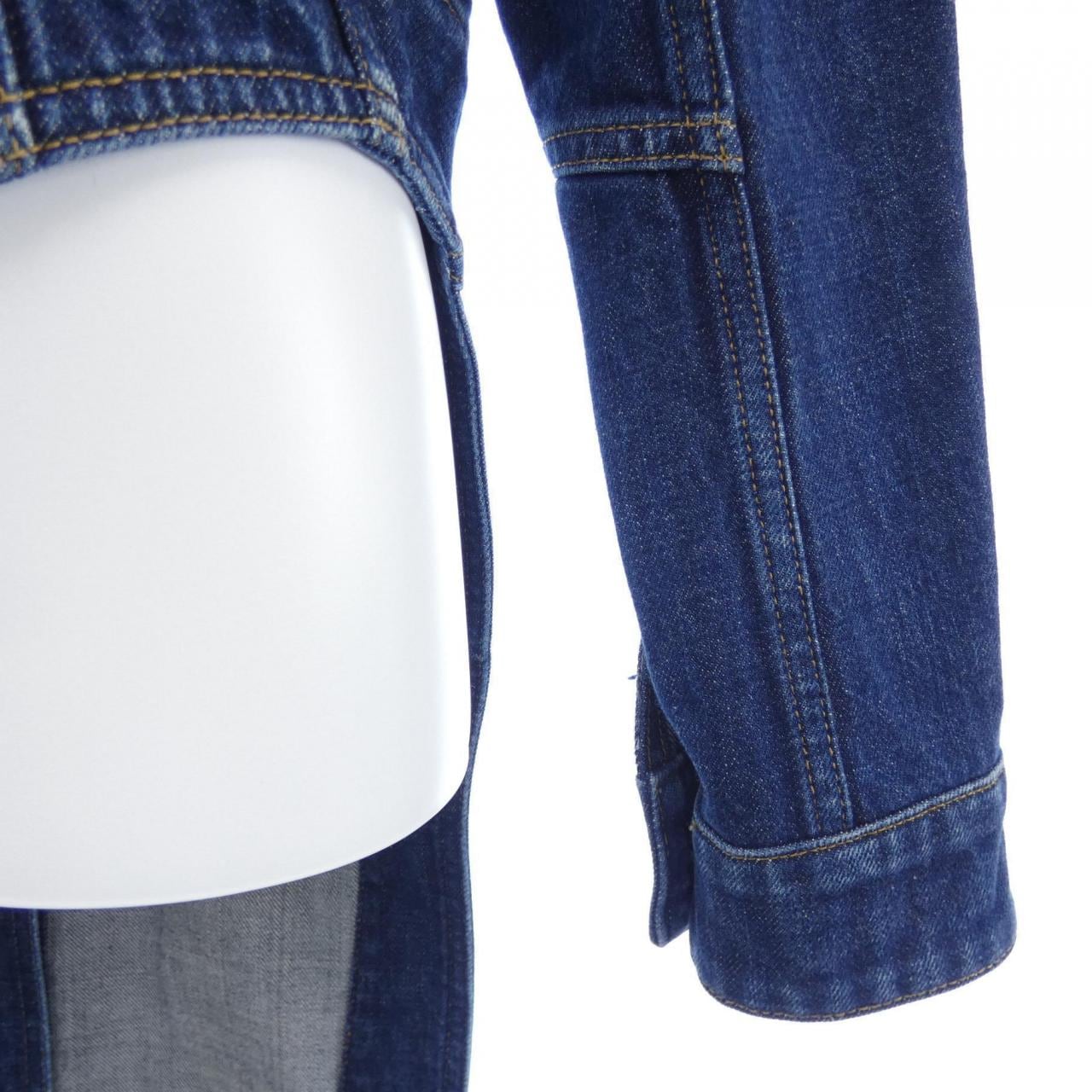 ルイヴィトン LOUIS VUITTON デニムテールコートジャケット FMVE99GM1 デニムジャケット