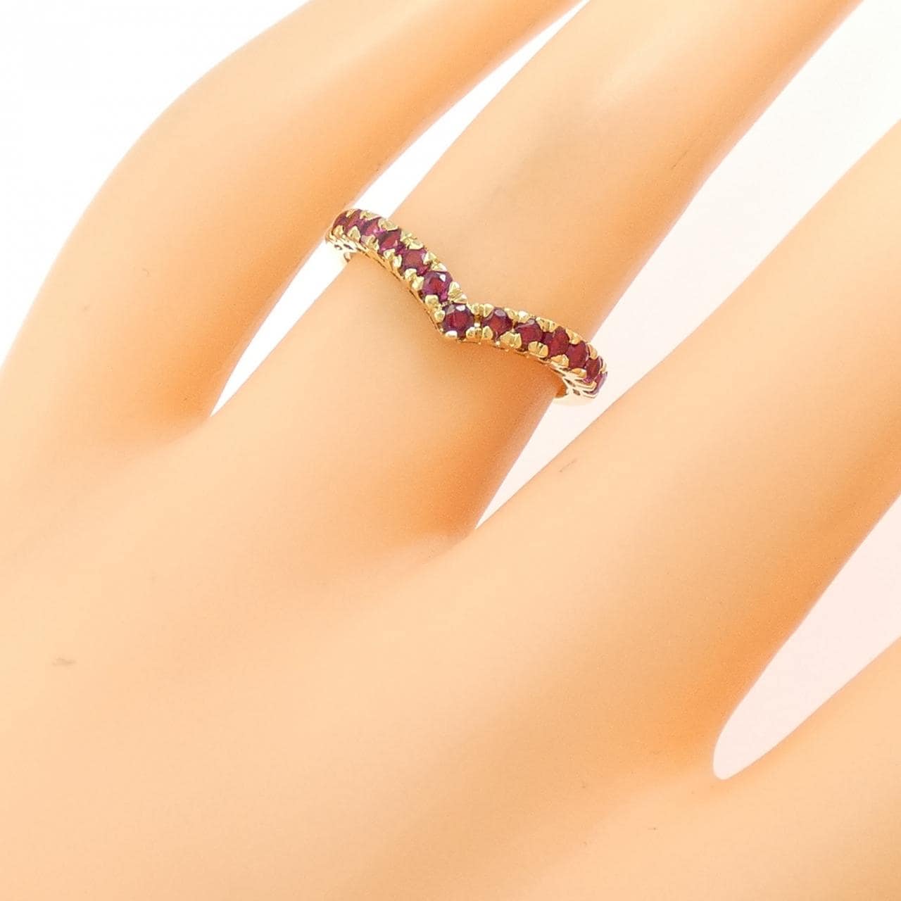 750YG ルビー リング