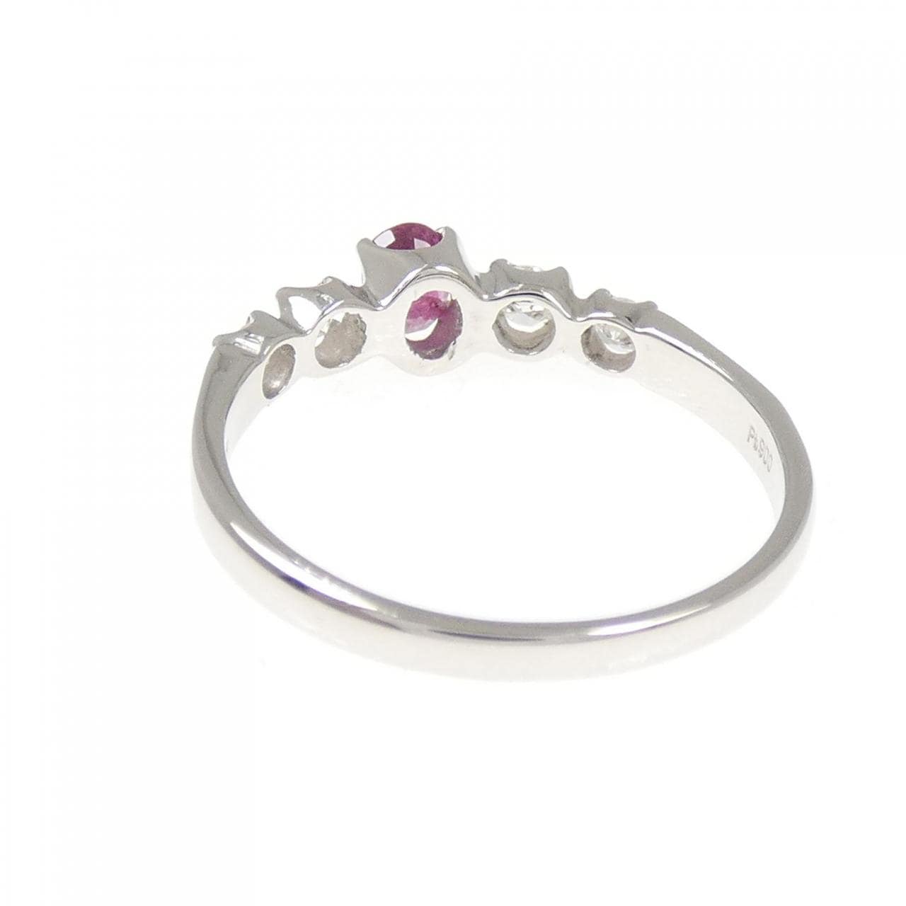 PT900 ルビー リング 0.27CT