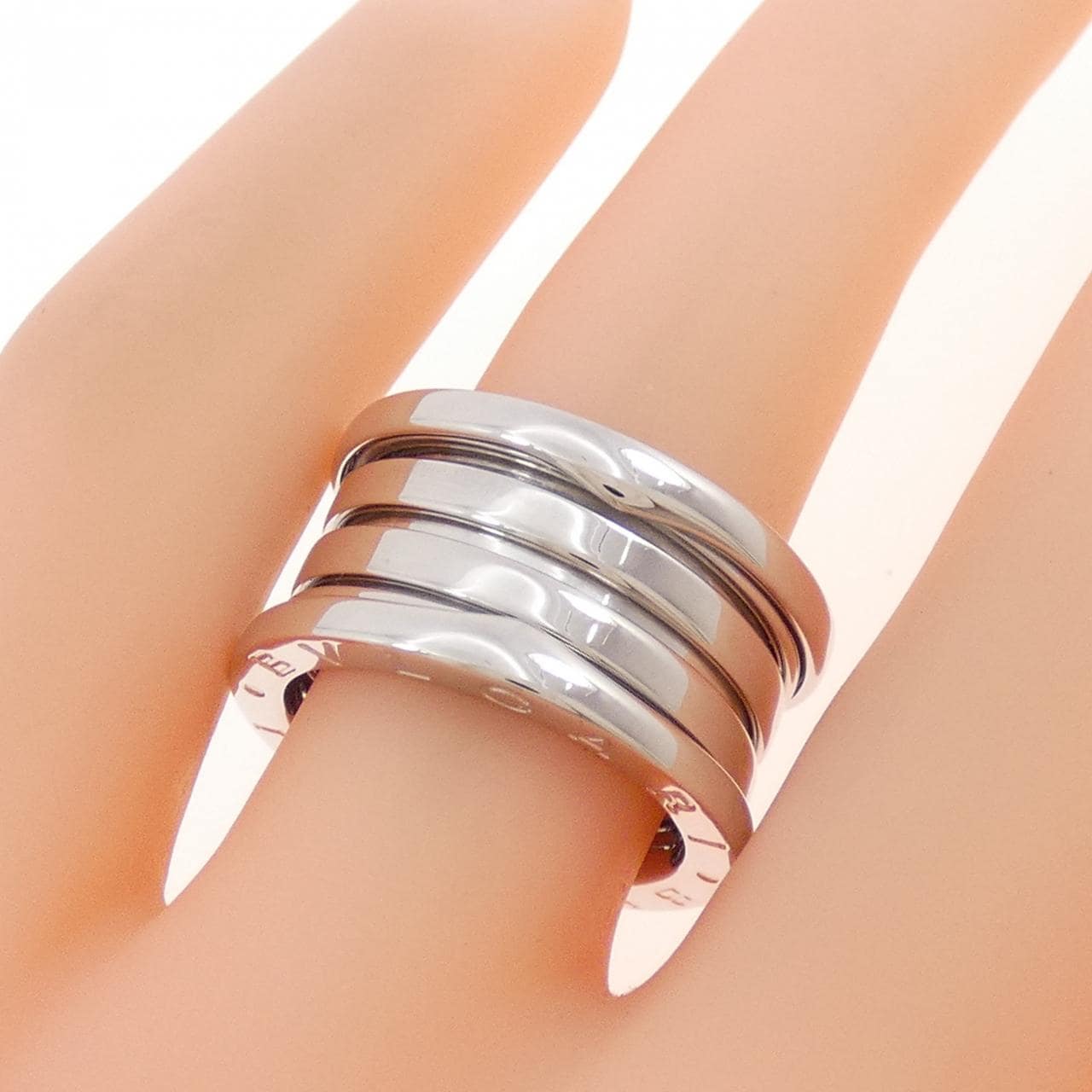 ブルガリ B.zero1 4バンド リング