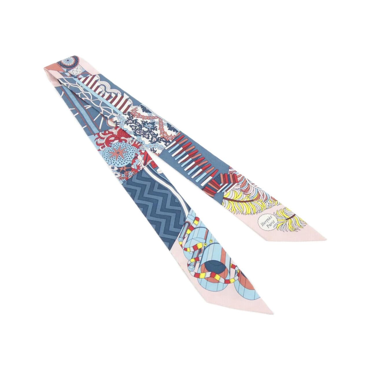 エルメス DE L'OMBRELLE AUX DUELX ツイリー 063464S スカーフ