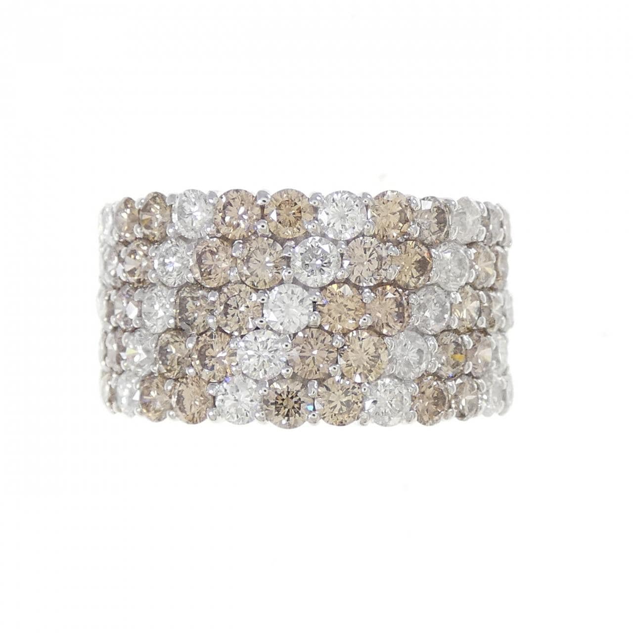 K18WG ダイヤモンド リング 3.00CT