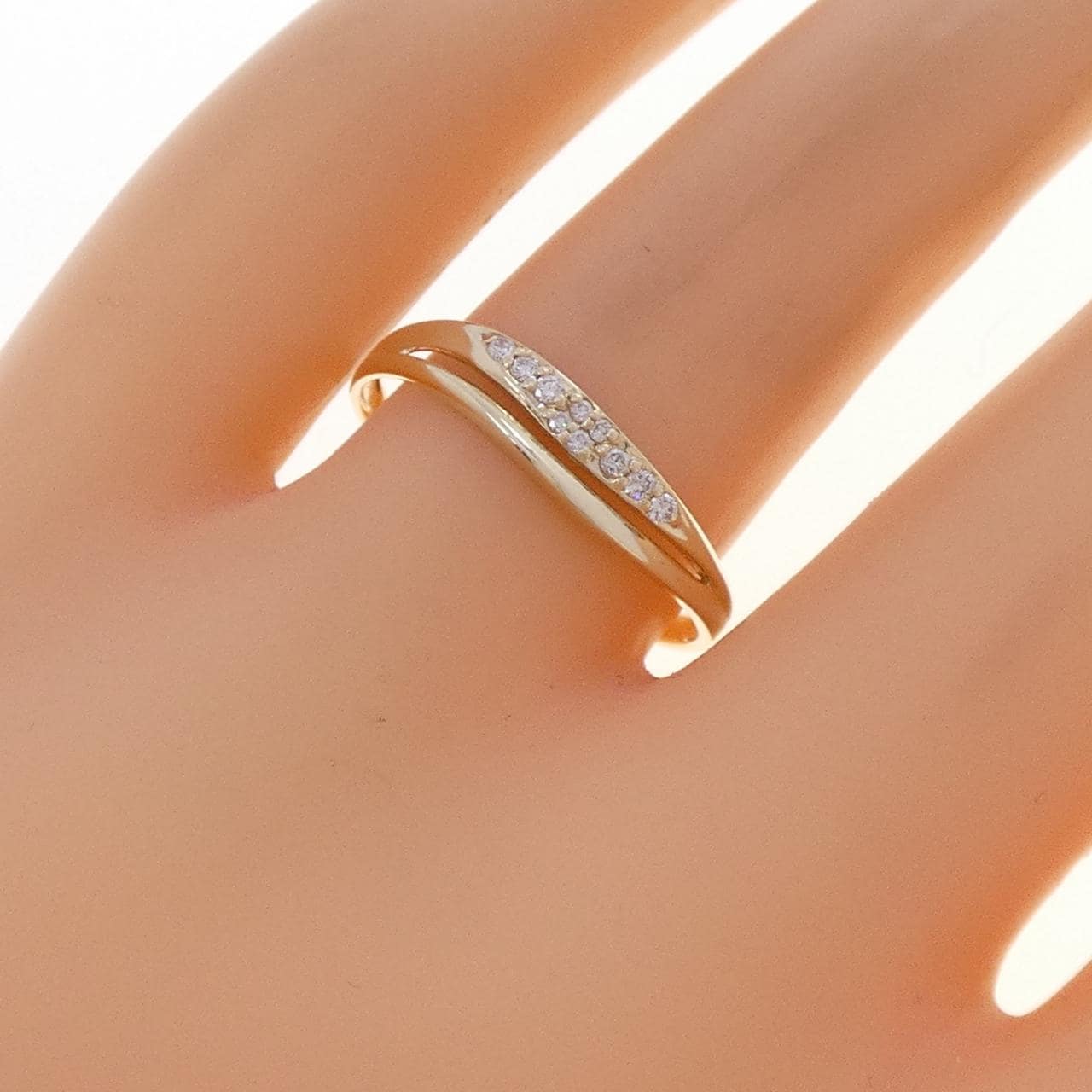 K10YG ダイヤモンド リング