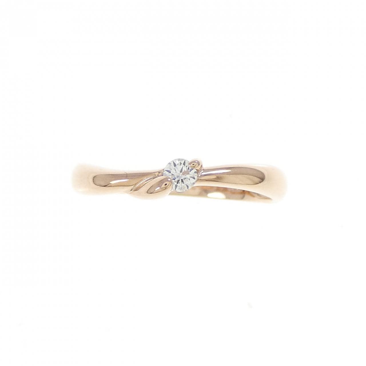 K10PG ダイヤモンド リング 0.06CT