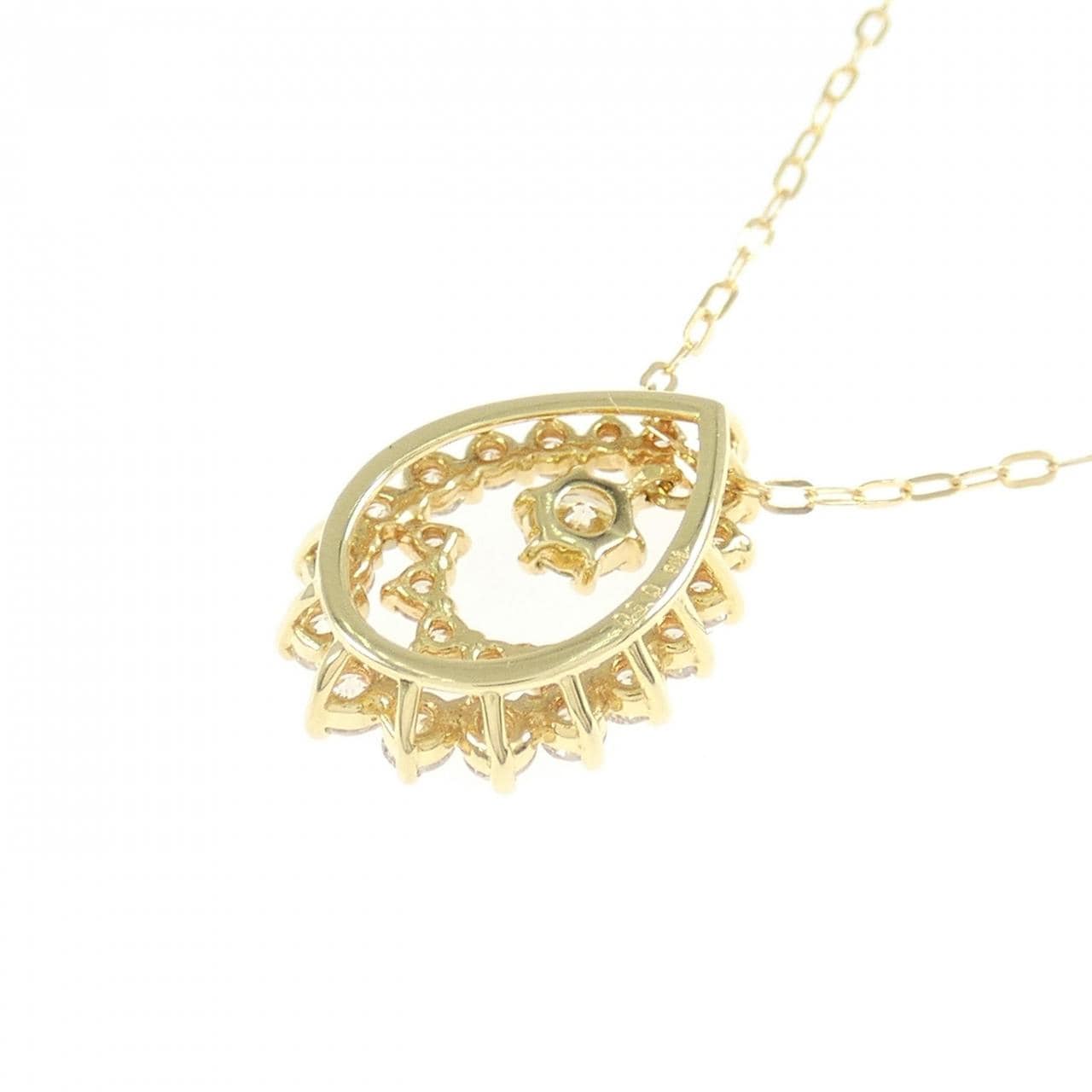 K18YG ダイヤモンド ネックレス 0.50CT