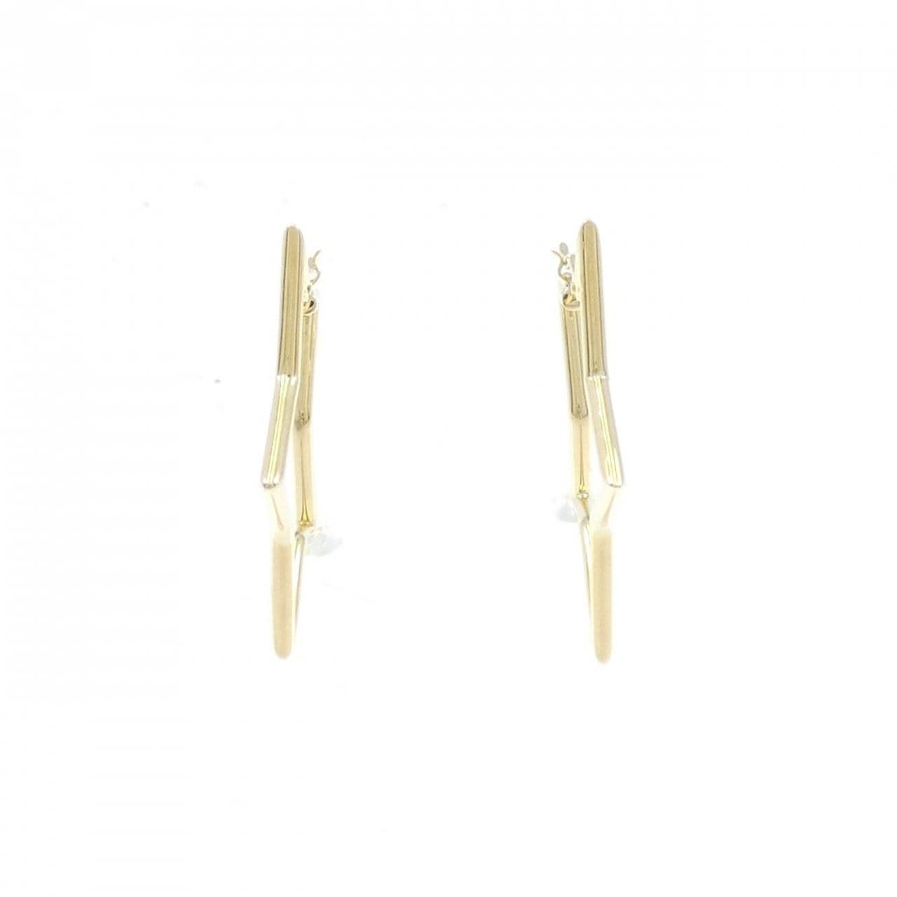 K18YG スター ピアス